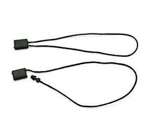 Schnüre aus schwarzem Nylon