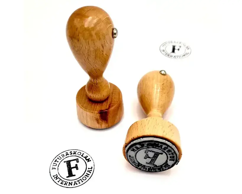 UV Stempel mit Logo
