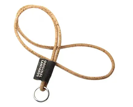 Hübsche Lanyards aus Kork