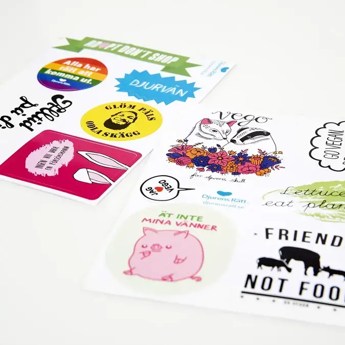Konfiguration Sticker Aufkleber online konfigurieren | Gestalten Sie individuelle Aufkleber