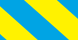Gelb und Blau streifen