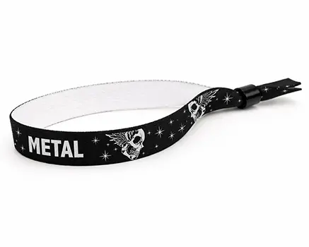 Festivalbändchen für Metal-Festivals