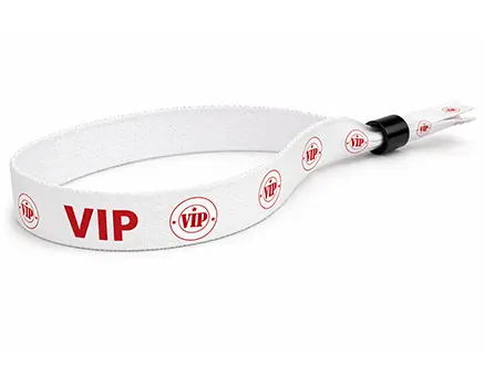 VIP-Festivalbändchen mit rotem Aufdruck
